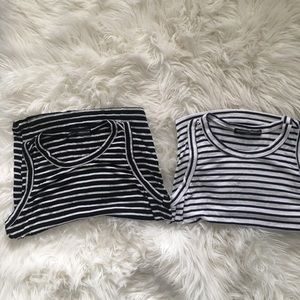 BUNDLE! 2 brandy tanks! worn once :)